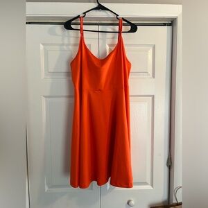 SHEIN Orange Mini Cami Sundress
